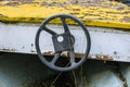 Old and broken boat in repair Royalty Free Stock Photo