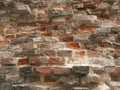 Old broken brickwork