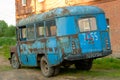 Old broken bus