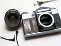 Old broken camera Royalty Free Stock Photo