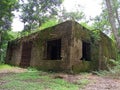 An old broken house under the jangal