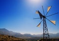 Old broken windmill