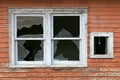 Old broken window Royalty Free Stock Photo