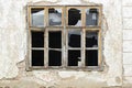 Old broken window Royalty Free Stock Photo