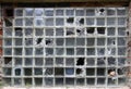 Old broken window Royalty Free Stock Photo