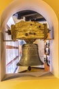 Bronze Bell Mission San Diego de Alcala California Royalty Free Stock Photo