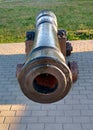 An ancient cannon.