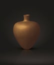 Old bronze vase 11