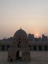 Old brown architecture in egypt