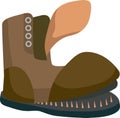 Old Brown Boot Royalty Free Stock Photo