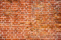 Old brown brick wall background Royalty Free Stock Photo