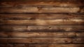 Old brown rustic dark grunge wooden timber wall or floor or table texture - oak wood background , Generative AI Royalty Free Stock Photo