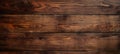 Old brown rustic dark grunge wooden timber wall or floor or table texture - oak wood background , Generative AI Royalty Free Stock Photo