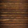 Old brown rustic dark wooden texture - wood timber background square Royalty Free Stock Photo
