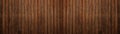 Old brown rustic dark wooden texture - wood timber table background panorama long banner
