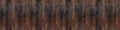 Old brown rustic dark wooden texture, wooden plank floor, seamless pattern - Wood timber wall AI Royalty Free Stock Photo