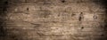 Old brown rustic weathered dark grunge wooden timber table wall floor board texture - wood background banner panorama top view Royalty Free Stock Photo