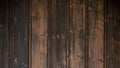 Old brown rustic weathred dark grunge wooden timber table wall floor board texture - wood background banner top view Royalty Free Stock Photo