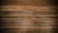 Old brown rustic weathred dark grunge wooden timber table wall floor board texture - wood background banner top view Royalty Free Stock Photo