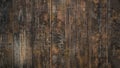 Old brown rustic weathred dark grunge wooden timber table wall floor board texture - wood background banner top view Royalty Free Stock Photo