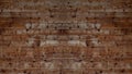 Old brown rustic weathered dark grunge wooden timber table wall floor board texture - wood background banner top view Royalty Free Stock Photo