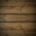 Old brown rustic weathred dark grunge wooden timber table wall floor board texture - wood background square top view Royalty Free Stock Photo