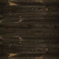 Old brown rustic weathred dark grunge wooden timber table wall floor board texture - wood background square top view Royalty Free Stock Photo