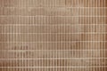 Old brown tile wall background texture Royalty Free Stock Photo