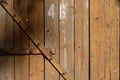 Old brown wood wall texture and background Royalty Free Stock Photo