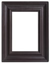 Old brown wooden frame Royalty Free Stock Photo