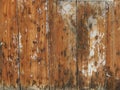 Old wooden surface with noticeable signs of wilting