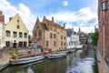 Old Bruges canals and architecture, Belgium