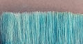 Old brush bristles close up Royalty Free Stock Photo