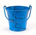 Old bucket isolated Royalty Free Stock Photo