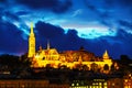 Old Budapest with Matthias church Royalty Free Stock Photo