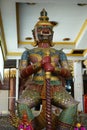 The old buddha in thailand temple