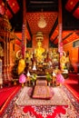 Old Buddha Statue in Muen Ngen Kong Temple