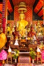 Old Buddha Statue in Muen Ngen Kong Temple