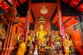 Old Buddha Statue in Muen Ngen Kong Temple