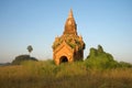 Old Buddhist temple early in the morning. Bagan. Myanmar Royalty Free Stock Photo
