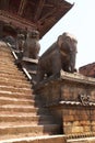 Old buddhistic statues Royalty Free Stock Photo