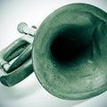 Old bugle Royalty Free Stock Photo