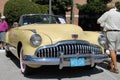 Old Buick Car at the car show Royalty Free Stock Photo