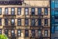 Old Buiding facade in Manhattan