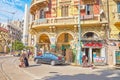 The old building in Alexandria, Egypt Royalty Free Stock Photo