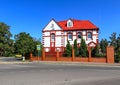 An old building in Baltiysk, Kaliningrad region Royalty Free Stock Photo