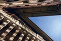 Old building with beautiful roof