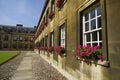 Old building in Cambridge University Campus Britain