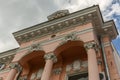 Old building in the old center of the city Botosani