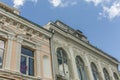 Old building in the old center of the city Botosani